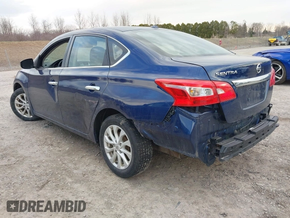 2018 Nissan Sentra SV with VIN 3N1AB7AP6JL637288, listed as a IAAI auction lot 41820941 with 90,122 mi miles. Bid and sale history available at carsss.com. Image 3.