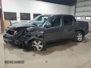 2013 Honda Ridgeline RTL with VIN 5FPYK1F57DB009718, listed as a Copart auction lot 55763435 with Not provided miles and Salvage title. Bid and sale history available at DreamBid. Image 1.