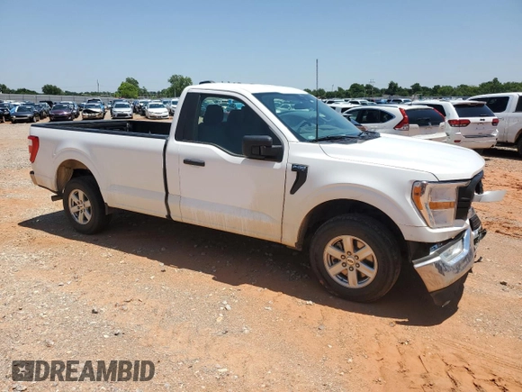 2021 Ford F-150 XL z VIN 1FTMF1C56MKE99832, wystawiony jako Copart lot #58199975 z przebiegiem 86 532 mil mil oraz Szkoda całkowita • Salvage title. Historia ofert i sprzedaży dostępna na DreamBid. Obrazek 4.