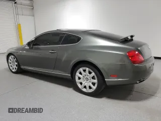 2005 Bentley Continental GT GT z VIN SCBCR63W05C028282, wystawiony jako Copart lot #57852775 z przebiegiem 54 446 mil mil oraz Tytuł czysty. Historia ofert i sprzedaży dostępna na DreamBid. Obrazek 2.