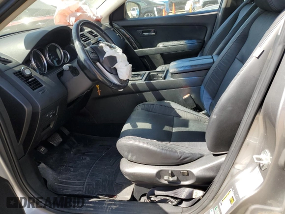 2014 Mazda CX-9 Touring with VIN JM3TB2CA1E0442386, listed as a Copart auction lot 48390445 with 80,166 mi miles and Salvage Title. Bid and sale history available at carsss.com. Image 7.