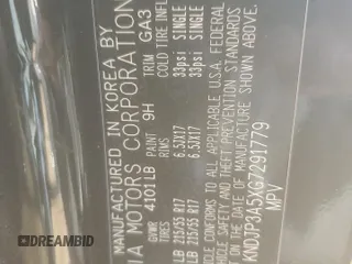 2016 Kia Soul + z VIN KNDJP3A5XG7291779, wystawiony jako Copart lot #56188945 z przebiegiem 110 063 mil mil oraz Szkoda całkowita • Salvage title. Historia ofert i sprzedaży dostępna na DreamBid. Obrazek 13.