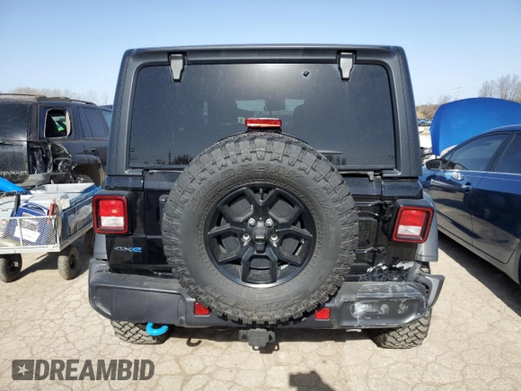 2024 Jeep Wrangler Willys с VIN 1C4RJXN66RW275795, выставлен на аукционе Copart как лот 48113615 с пробегом 8 997 миль миль и Списание • Salvage title. История ставок и продаж доступна на DreamBid. Изображение 6.