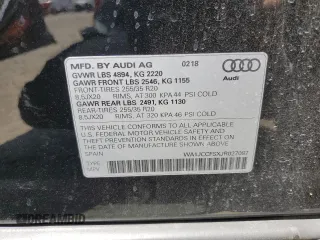 2018 Audi Q3 Premium Plus z VIN WA1JCCFSXJR027087, wystawiony jako Copart lot #58527985 z przebiegiem 99 372 mil mil oraz Szkoda całkowita • Salvage title. Historia ofert i sprzedaży dostępna na DreamBid. Obrazek 14.