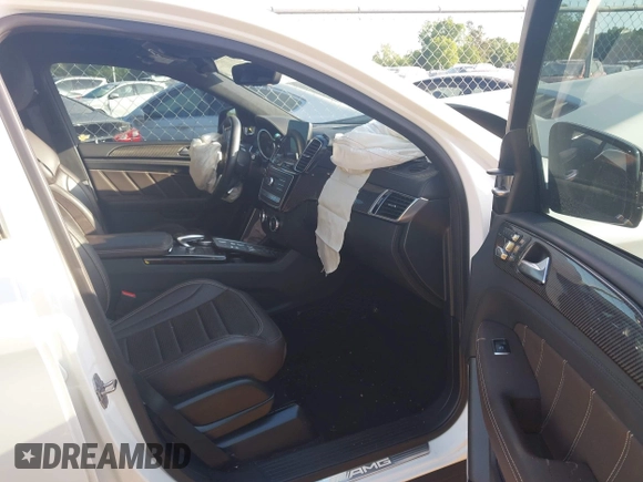 2019 Mercedes-Benz GLE 63 S AMG with VIN 4JGED7FB8KA155027, listed as a IAAI auction lot 42699295 with 31,457 mi miles and . Bid and sale history available at DreamBid. Image 5.