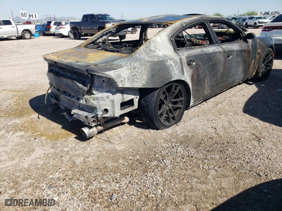 2022 Dodge Charger Scat Pack with VIN 2C3CDXGJ6NH180939, listed as a Copart auction lot 61694304 with 0 mi miles and Salvage Title. Bid and sale history available at carsss.com. Image 3.