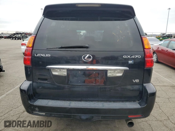 2007 Lexus GX with VIN JTJBT20X470126331, listed as a Copart auction lot 52937985 with 312,671 mi miles and Clean Title. Bid and sale history available at carsss.com. Image 6.