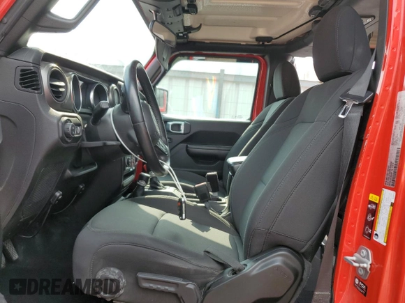 2021 Jeep Gladiator Sport S z VIN 1C6JJTAG3ML550206, wystawiony jako Copart lot #45973855 z przebiegiem 60 867 mil mil oraz Szkoda całkowita • Salvage title. Historia ofert i sprzedaży dostępna na DreamBid. Obrazek 7.