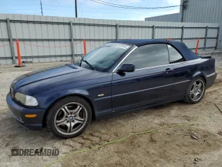 2003 BMW 3 Series 330Ci with VIN WBABS53423JU98101, listed as a Copart auction lot 85335144 with 106,581 mi miles and Salvage Title. Bid and sale history available at carsss.com. Image 1.