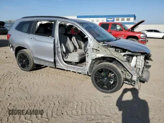 2021 Honda Pilot Special Edition with VIN 5FNYF6H23MB066124, listed as a Copart auction lot 56281095 with 42,825 mi miles and Salvage title. Bid and sale history available at DreamBid. Image 4.