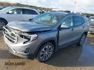 2019 GMC Terrain SLT with VIN 3GKALVEXXKL154174, listed as a IAAI auction lot 40586395 with 124,011 mi miles. Bid and sale history available at carsss.com. Image 2.