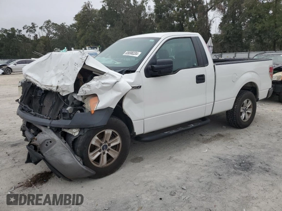 2012 Ford F-150 XL with VIN 1FTMF1CM0CFA92930, listed as a Copart auction lot 85698334 with 180,181 mi miles and Salvage Title. Bid and sale history available at carsss.com. Image 1.