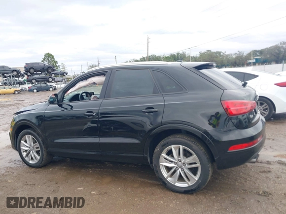 2017 Audi Q3 Premium with VIN WA1ECCFS5HR006322, listed as a IAAI auction lot 41396127 with 46,004 mi miles. Bid and sale history available at carsss.com. Image 14.