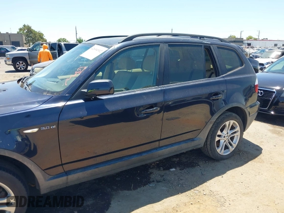 2008 BMW X3 3.0si with VIN WBXPC93468WJ04657, listed as a IAAI auction lot 42694912 with 190,925 mi miles and . Bid and sale history available at DreamBid. Image 6.