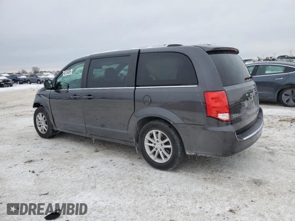 2019 Dodge Grand Caravan SXT with VIN 2C4RDGCG2KR580583, listed as a Copart auction lot 45134255 with 83,746 mi miles and Salvage Title. Bid and sale history available at DreamBid. Image 2.
