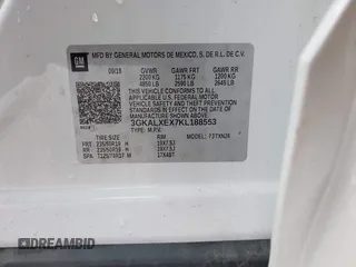 2019 GMC Terrain Denali with VIN 3GKALXEX7KL188553, listed as a IAAI auction lot 41595799 with 42,293 mi miles. Bid and sale history available at carsss.com. Image 9.