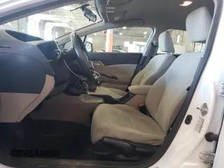 2013 Honda Civic LX with VIN 19XFB2F52DE097346, listed as a Copart auction lot 55396225 with 104,704 mi miles and Salvage Title. Bid and sale history available at DreamBid. Image 7.
