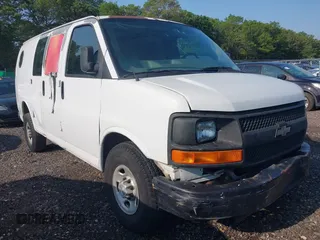 2007 Chevrolet Express Cargo with VIN 1GCGG25V571221155, listed as a IAAI auction lot 42175325 with Not provided miles and . Bid and sale history available at DreamBid. Image 1.