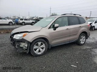 2015 Subaru Forester 2.5i Limited with VIN JF2SJARC5FH428263, listed as a Copart auction lot 48681365 with 114,369 mi miles and Salvage Title. Bid and sale history available at carsss.com. Image 1.