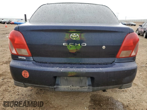 2001 Toyota ECHO with VIN JTDBT123010168350, listed as a Copart auction lot 48018345 with 215,298 mi miles and Clean title. Bid and sale history available at DreamBid. Image 6.