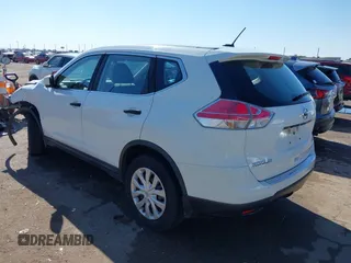 2016 Nissan Rogue SV with VIN KNMAT2MV8GP619010, listed as a IAAI auction lot 40618797 with 201,515 mi miles. Bid and sale history available at carsss.com. Image 3.