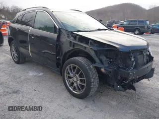 2012 Cadillac SRX with VIN 3GYFNGE36CS526423, listed as a IAAI auction lot 41876510 with 107,574 mi miles. Bid and sale history available at carsss.com. Image 1.