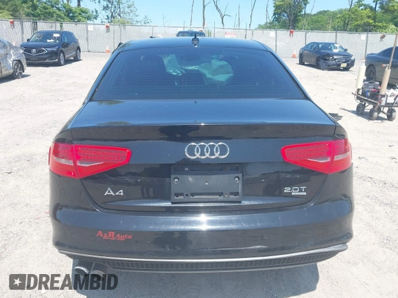 2014 Audi A4 Premium Plus z VIN WAUFFAFL3EN038278, wystawiony jako IAAI lot #42340189 z przebiegiem 167 870 mil mil oraz . Historia ofert i sprzedaży dostępna na DreamBid. Obrazek 16.