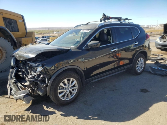 2019 Nissan Rogue SV with VIN KNMAT2MVXKP526546, listed as a Copart auction lot 49831685 with 72,519 mi miles and Salvage Title. Bid and sale history available at carsss.com. Image 1.
