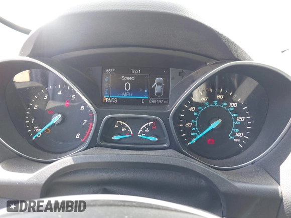 2016 Ford Escape SE with VIN 1FMCU0GX7GUB72822, listed as a IAAI auction lot 42136764 with 98,497 mi miles. Bid and sale history available at carsss.com. Image 7.