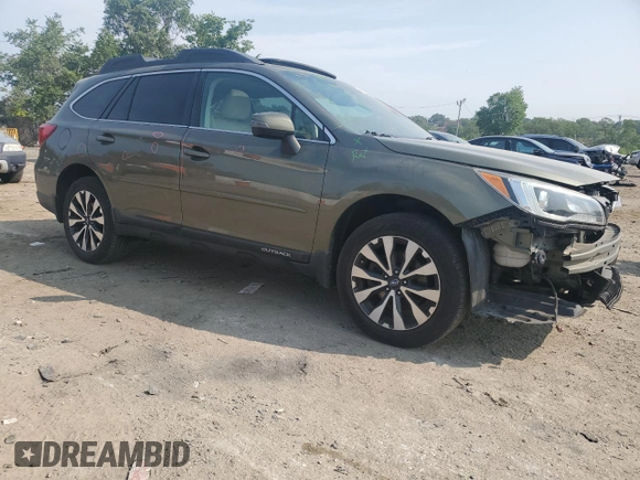 2015 Subaru Outback Limited with VIN 4S4BSELC0F3215189, listed as a Copart auction lot 59930765 with 190,314 mi miles and Salvage title. Bid and sale history available at DreamBid. Image 4.