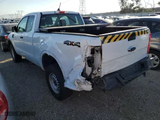 2021 Ford Ranger XL with VIN 1FTER1FHXMLD60010, listed as a Copart auction lot 45132135 with 38,237 mi miles and Salvage Title. Bid and sale history available at carsss.com. Image 2.