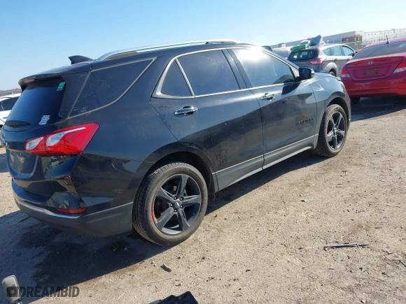 2021 Chevrolet Equinox Premier with VIN 2GNAXNEV2M6152500, listed as a IAAI auction lot 41140382 with 50,315 mi miles. Bid and sale history available at carsss.com. Image 4.