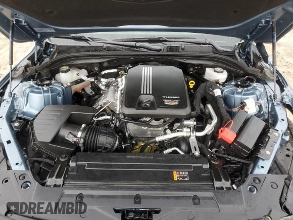 2024 Cadillac CT5 Premium Luxury with VIN 1G6DN5RK1R0119535, listed as a Copart auction lot 55087825 with 16,459 mi miles and Salvage Title. Bid and sale history available at DreamBid. Image 11.