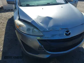 2012 Mazda 5 Sport with VIN JM1CW2BL3C0125660, listed as a IAAI auction lot 41595395 with 163,953 mi miles. Bid and sale history available at carsss.com. Image 6.