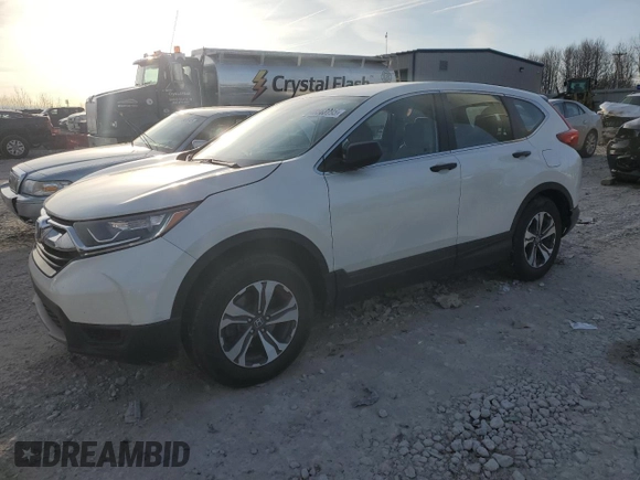 2017 Honda CR-V LX with VIN 5J6RW6H36HL008356, listed as a Copart auction lot 48563995 with 26,212 mi miles and Clean Title. Bid and sale history available at carsss.com. Image 1.