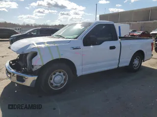 2016 Ford F-150 XL with VIN 1FTMF1EF9GKD41592, listed as a Copart auction lot 50409105 with 138,899 mi miles and Salvage title. Bid and sale history available at DreamBid. Image 1.