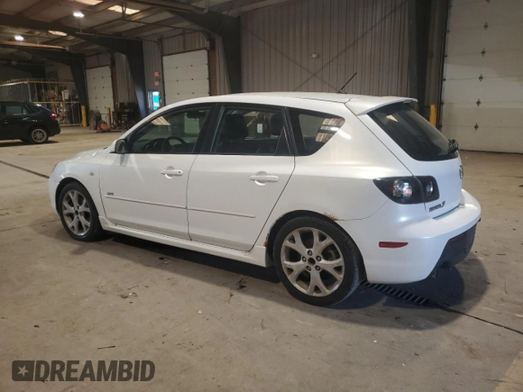2008 Mazda 3 s GT *Ltd Avail* with VIN JM1BK344081167157, listed as a Copart auction lot 53884935 with 170,060 mi miles and Clean Title. Bid and sale history available at carsss.com. Image 2.