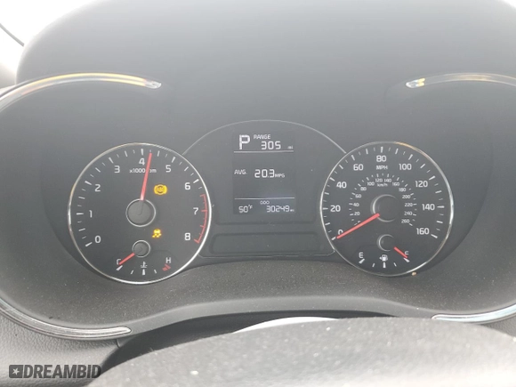 2017 Kia Forte5 LX with VIN KNAFK5A89H5683382, listed as a Copart auction lot 48424365 with 30,249 mi miles and Salvage Title. Bid and sale history available at carsss.com. Image 9.