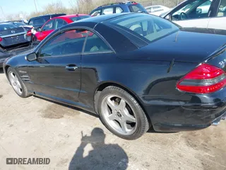2005 Mercedes-Benz SL-Class 5.5L AMG with VIN WDBSK74F35F103586, listed as a IAAI auction lot 41958469 with 1 mi miles. Bid and sale history available at carsss.com. Image 14.