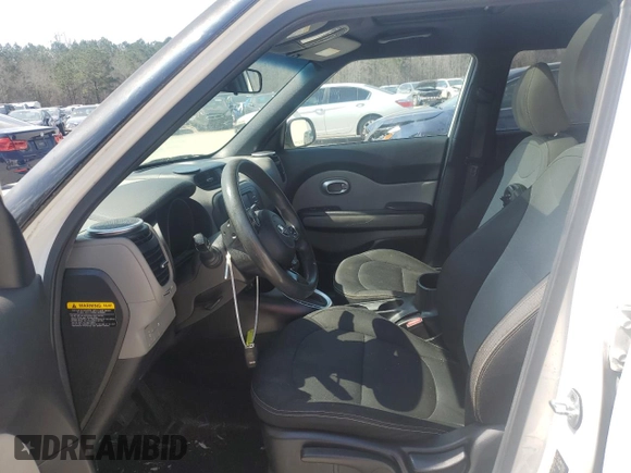 2014 Kia Soul + with VIN KNDJP3A59E7083356, listed as a Copart auction lot 48761685 with 57,386 mi miles and Salvage Title. Bid and sale history available at carsss.com. Image 7.