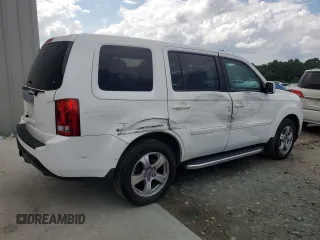2013 Honda Pilot EX-L with VIN 5FNYF3H53DB001024, listed as a Copart auction lot 59376235 with 152,452 mi miles and Salvage title. Bid and sale history available at DreamBid. Image 3.