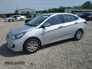 2012 Hyundai Accent GLS z VIN KMHCT4AEXCU081121, wystawiony jako Copart lot #54296235 z przebiegiem 168 986 mil mil oraz Szkody całkowita. Historia ofert i sprzedaży dostępna na DreamBid. Obrazek 1.