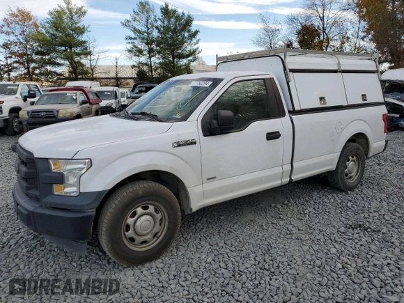 2017 Ford F-150 XL with VIN 1FTMF1CPXHKC08837, listed as a Copart auction lot 77782294 with 196,336 mi miles and Salvage title. Bid and sale history available at DreamBid. Image 1.