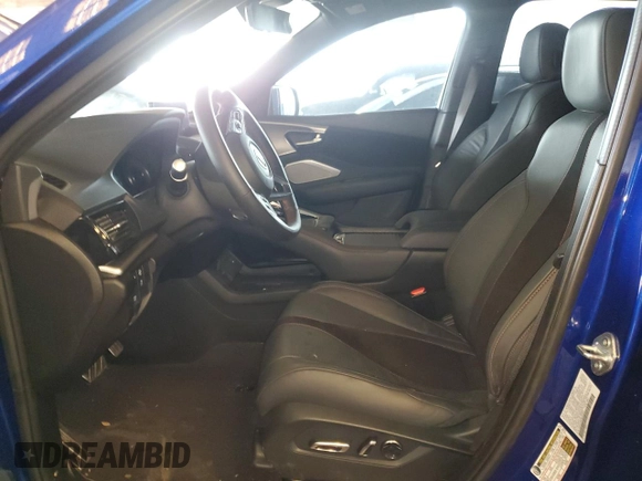 2022 Acura RDX w/A-Spec Package with VIN 5J8TC1H63NL003405, listed as a Copart auction lot 43054095 with 0 mi miles and Salvage Title. Bid and sale history available at carsss.com. Image 7.