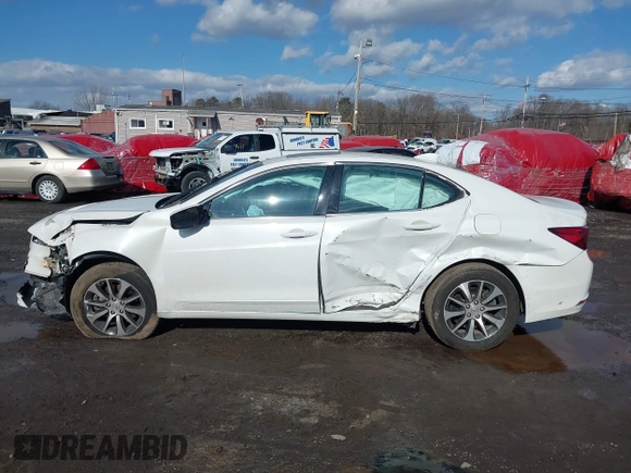2017 Acura TLX w/Technology Pkg with VIN 19UUB1F5XHA001197, listed as a IAAI auction lot 41530789 with 65,747 mi miles. Bid and sale history available at carsss.com. Image 13.