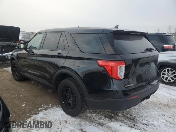 2020 Ford Police Interceptor Utility z VIN 1FM5K8AB9LGA97902, wystawiony jako Copart lot #45096225 z przebiegiem 93 845 mil mil oraz Szkody całkowita. Historia ofert i sprzedaży dostępna na DreamBid. Obrazek 2.