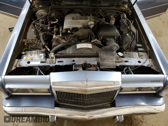 1988 Lincoln Town Car z VIN 1LNBM81F2JY754921, wystawiony jako Copart lot #76236564 z przebiegiem 593 215 mil mil oraz Szkoda całkowita • Salvage title. Historia ofert i sprzedaży dostępna na DreamBid. Obrazek 11.