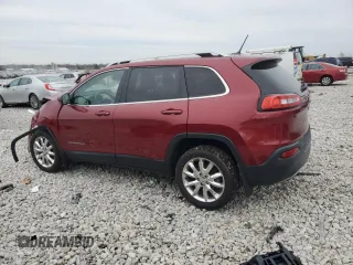 2015 Jeep Cherokee Limited with VIN 1C4PJLDB6FW516426, listed as a Copart auction lot 80446464 with Not Provided miles and Salvage Title. Bid and sale history available at DreamBid. Image 2.