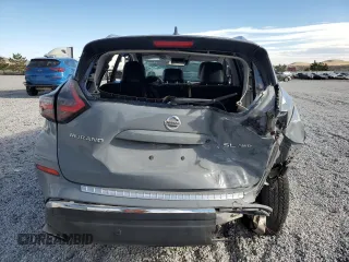 2021 Nissan Murano SL with VIN 5N1AZ2CS1MC128637, listed as a Copart auction lot 42364095 with 157,269 mi miles and Salvage Title. Bid and sale history available at DreamBid. Image 6.