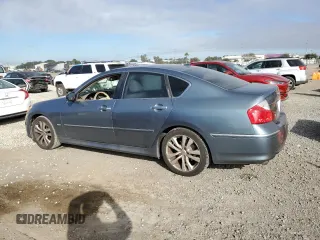 2008 Infiniti M45 with VIN JNKBY01EX8M500777, listed as a Copart auction lot 44052805 with 229,640 mi miles and Salvage Title. Bid and sale history available at carsss.com. Image 2.